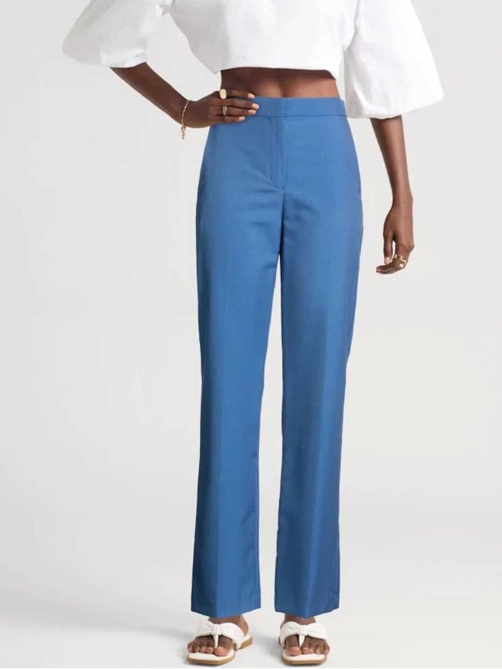 Maje Wool blend Straight leg Pants T34 FR / 2 US